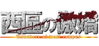 西區の傲嬌 (Tsundere of west campus)