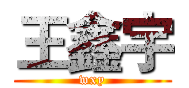 王鑫宇 (wxy)