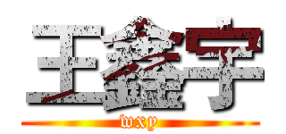 王鑫宇 (wxy)