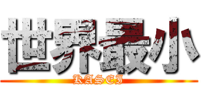 世界最小 (KASEI)