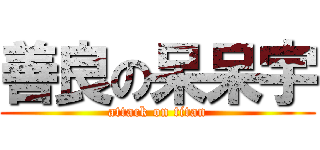 善良の呆呆宇 (attack on titan)