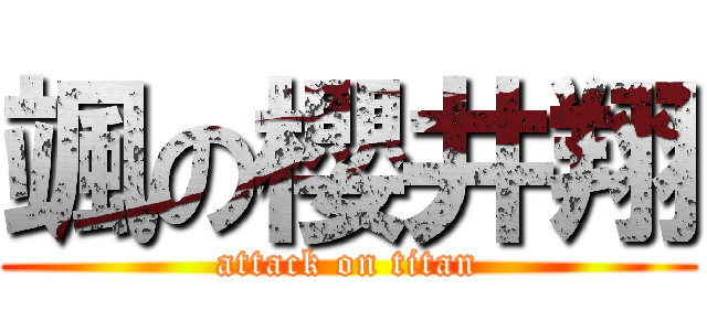 颯の櫻井翔 (attack on titan)