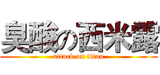 臭酸の西米露 (attack on titan)