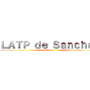 ＬＡＴＰ ｄｅ Ｓａｎｃｈｅｚ (Esposa)