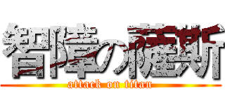 智障の薩斯 (attack on titan)