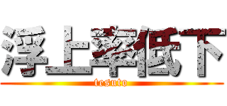 浮上率低下 (tesuto)