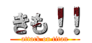 きも！！ (attack on titan)