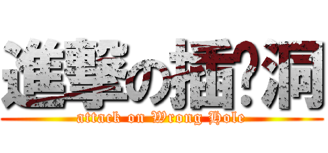 進撃の插错洞 (attack on Wrong Hole)