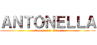 ＡＮＴＯＮＥＬＬＡ (Cumple 12  Años)