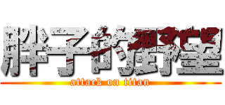 胖子的野望 (attack on titan)