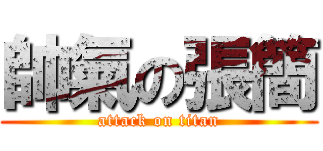 帥氣の張簡 (attack on titan)