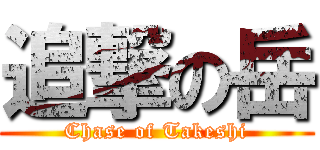 追撃の岳 (Chase of Takeshi)