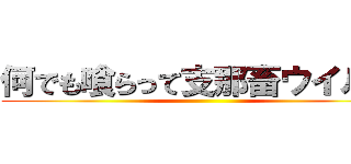 何でも喰らって支那畜ウイルス ()
