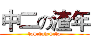 中二の渣年 (hahahahahaha)