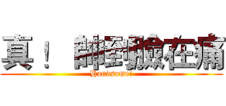 真 ！ 帥到臉在痛 (Handsome!)