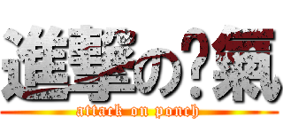 進撃の蹦氣 (attack on ponch)