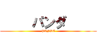      パンダ      (     PANDA     )