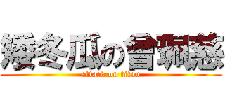 矮冬瓜の曾珮慈 (attack on titan)