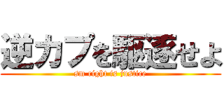 逆カプを駆逐せよ (sm right is justice)