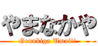 やまなかや (Gennkiga Umai!!)