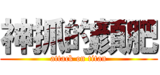 神抓的顏肥 (attack on titan)