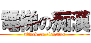 電梯の痴漢 (attack on elevator)