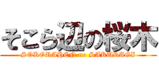 そこら辺の桜木 (SOKORAHEN no SAKURAGI)