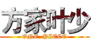 方家叶少 (ONE  PIECE)