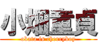 小畑童貞 (obata is cherryboy)