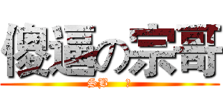 傻逼の宗哥 (SB    宗)