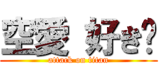 空愛 好き❤ (attack on titan)
