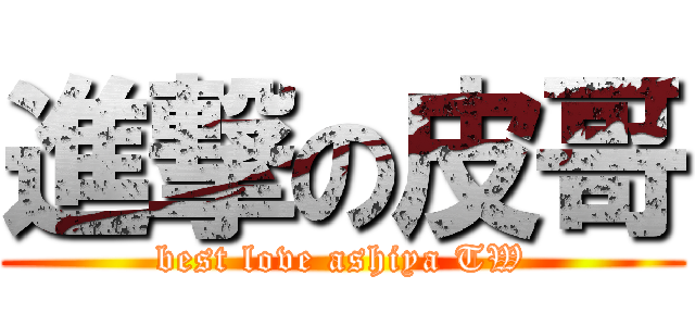 進撃の皮哥 (best love ashiya TW)