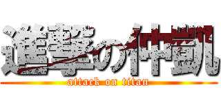 進撃の仲凱 (attack on titan)