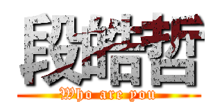 段皓哲 (Who are you)