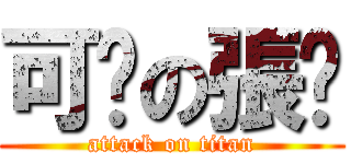 可恶の張婷 (attack on titan)