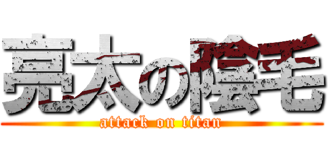 亮太の陰毛 (attack on titan)