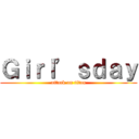 Ｇｉｒｌ’ｓｄａｙ (attack on titan)
