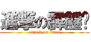 進撃の霹靂貓 (attack on titan)