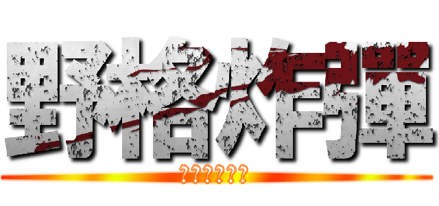 野格炸彈 (咚咚咚ㄎㄧㄤ)