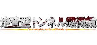 走査型トンネル顕微鏡 (Scanning Tunneling Microscope)