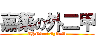 嘉藥の外二甲 (CHNA of AFL2A)