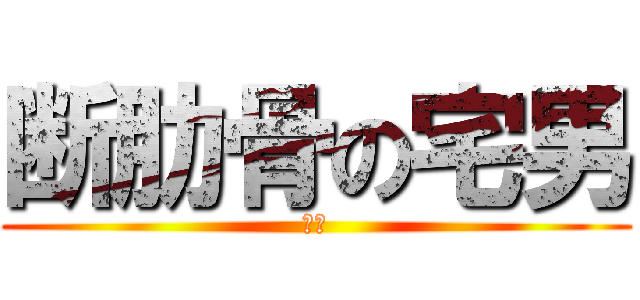 断肋骨の宅男 (呵呵)