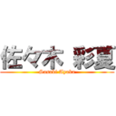 佐々木 彩夏 (Sasaki Ayaka)