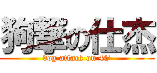 狗撃の仕杰 (dog attack on 4G)