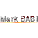 Ｍａｒｋ ＢＡＢＩ (マーク・ザッカーバーグ)