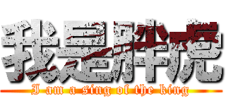 我是胖虎 (I am a sing of the king)