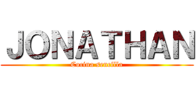 ＪＯＮＡＴＨＡＮ (Cocina sencilla)