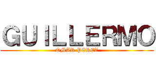 ＧＵＩＬＬＥＲＭＯ (OMAR PEREZ)