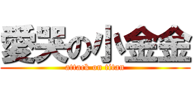 愛哭の小金金 (attack on titan)
