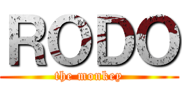 ＲＯＤＯ (the monkey)